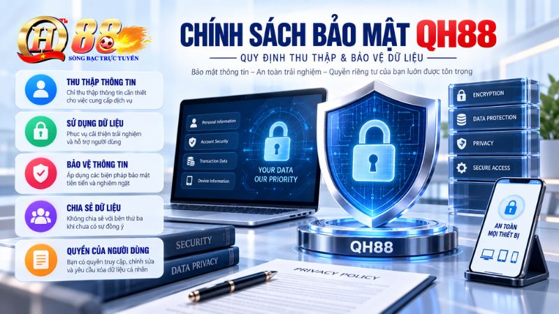 Chính Sách Bảo Mật QH88 – Thu Thập & Bảo Vệ Dữ Liệu