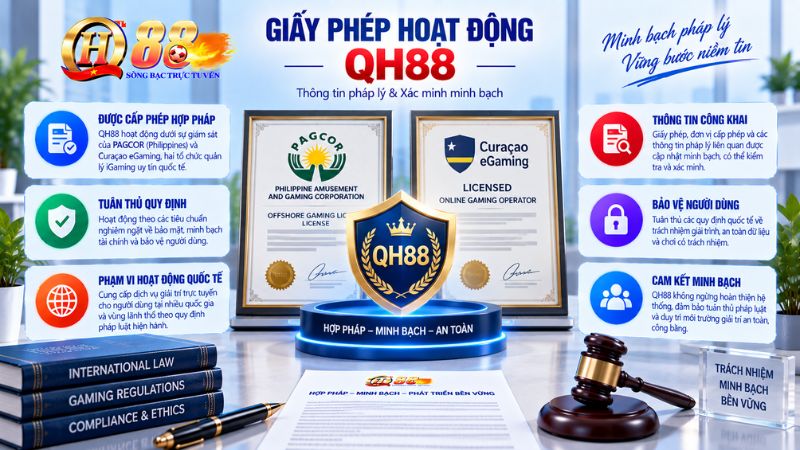 Giấy Phép Hoạt Động QH88 – Thông Tin Pháp Lý & Xác Minh